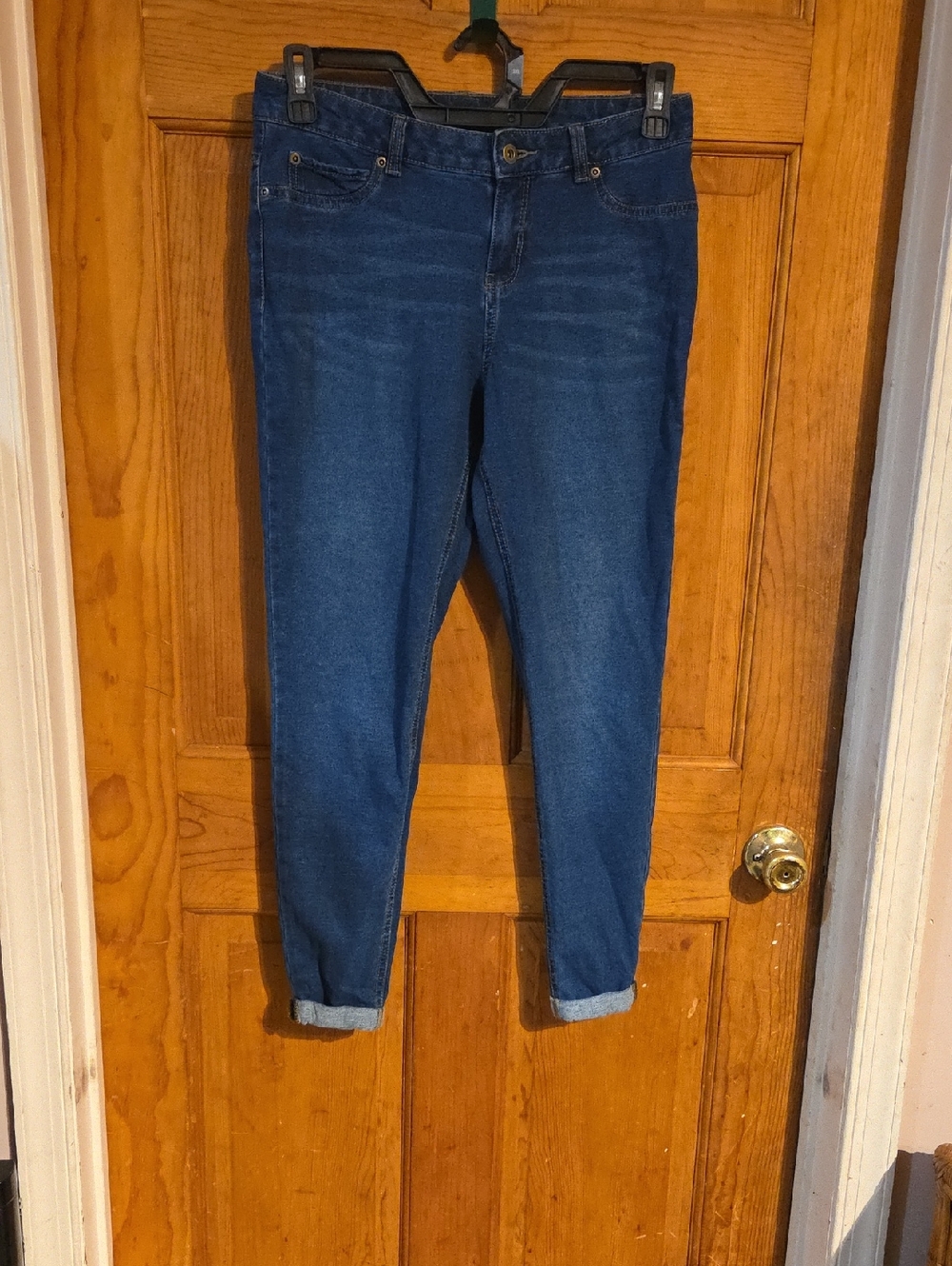 Faded Glory Dark Blue Ankle Jeans